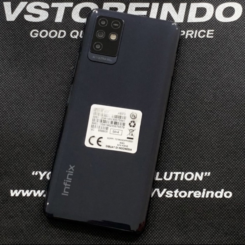 Infinix Note 10 4/64 | 6/128 GB Garansi Resmi Indonesia Second Bekas Seken Ori