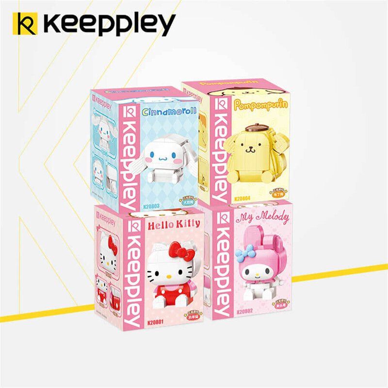 Jual keeppley sanrio hello kitty / cinnamoroll / my melody