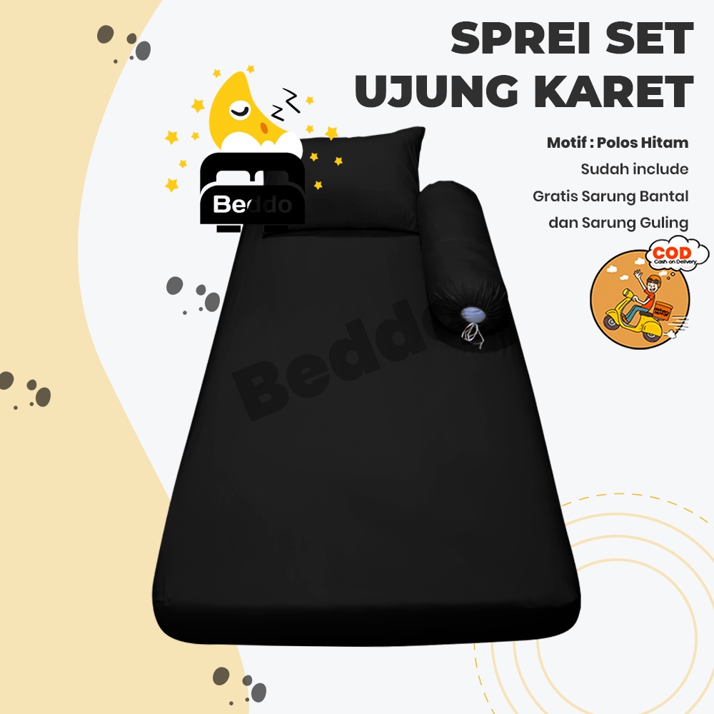 Sprei Single Polos - Sprei Sudut Karet