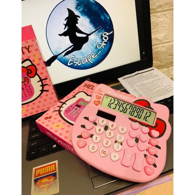 

Kalkulator Kepala Hello Kitty Pink 12 Digit - Calculator Hello Kitty