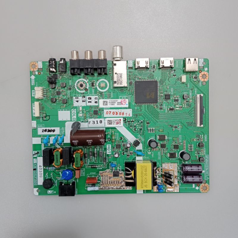 SHARP 2T-C32DC1i mainboard mb modul mobo mesin tv led SHARP 2T-C32DC1i