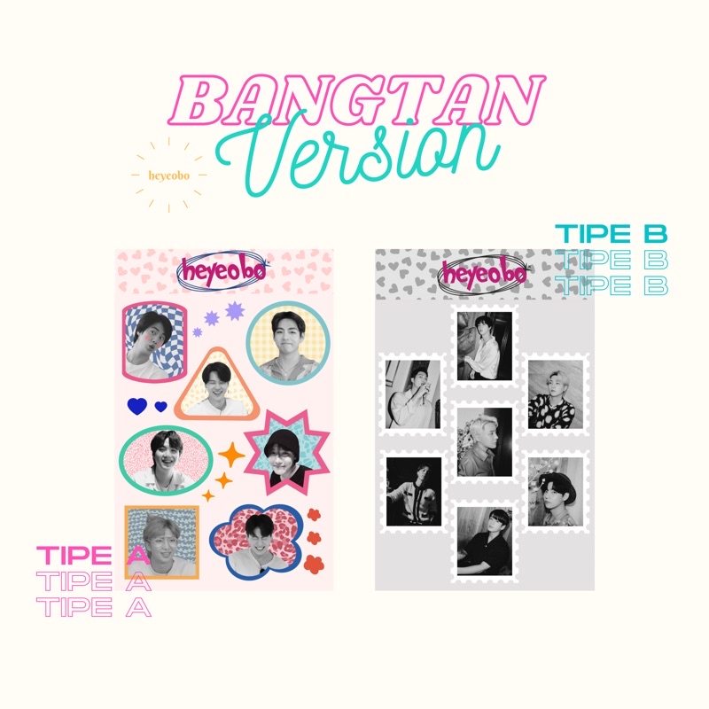 

BTS STICKER / STIKER BANGTAN / STIKER K-POP