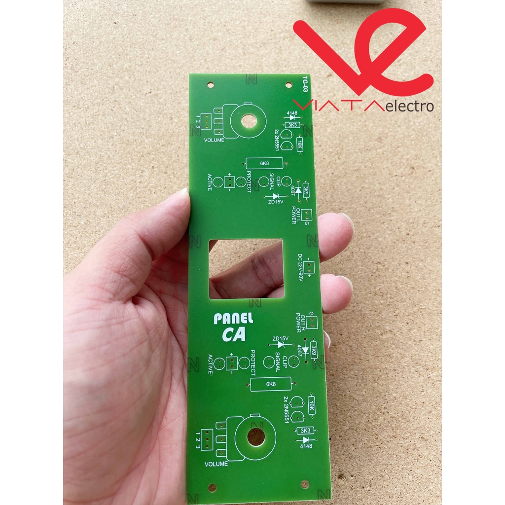 PCB DEPAN PANEL BOX CA SERIES 18 X 5.6 cm CA10 CA20 CA30