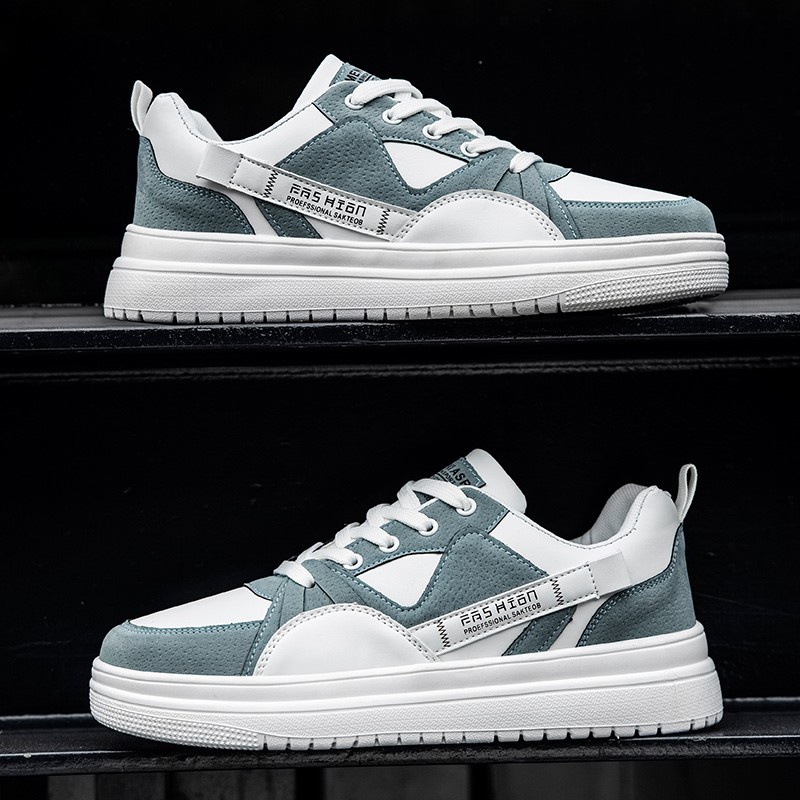 Highland Sepatu Pria Casual Running Shoes Sepatu Tali Fashion Sneakers KSR112