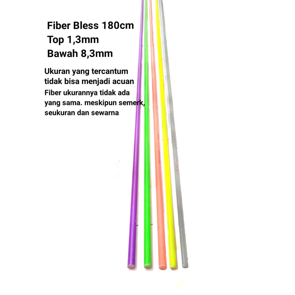 BLESS 180CM BLANK FIBER SOLID KAKU CUSTOM JORAN PANCING HIGH QUALITY PRODUK