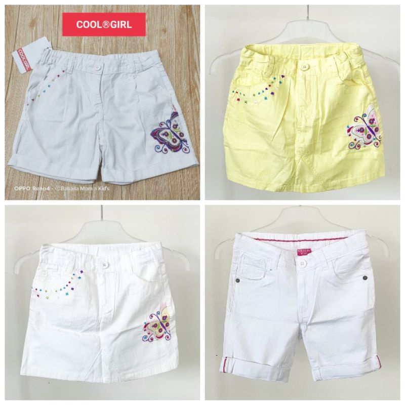 SALE REJECT Cool Girl rok/celana pendek original branded