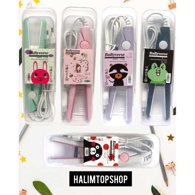 Catokan Mini 228 / Catokan Rambut Mini / Catok Rambut / Catok Mini / Catokan Rambut Sonar