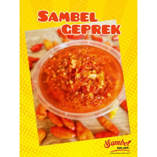 

SAMBEL GEPREK / SAMBEL BAWANG / SAMBEL PEDAS / SAMBEL RUMAHAN