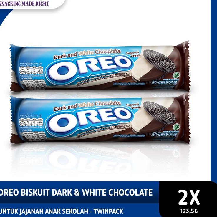 

ル Oreo Dark & White Chocolate 133 gr - twinpack ギ