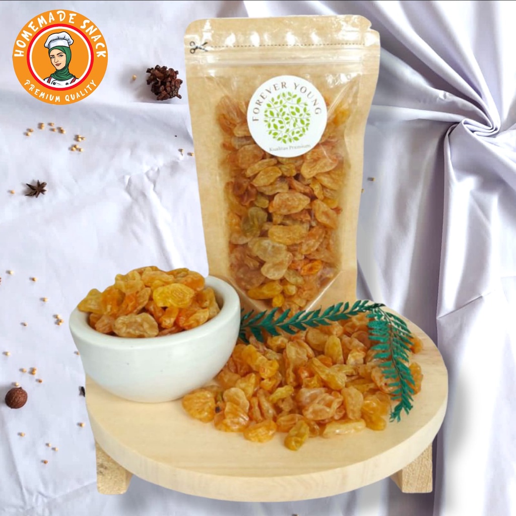 

Homemade Snack - Superfood Golden Kismis Natural Premium Quality