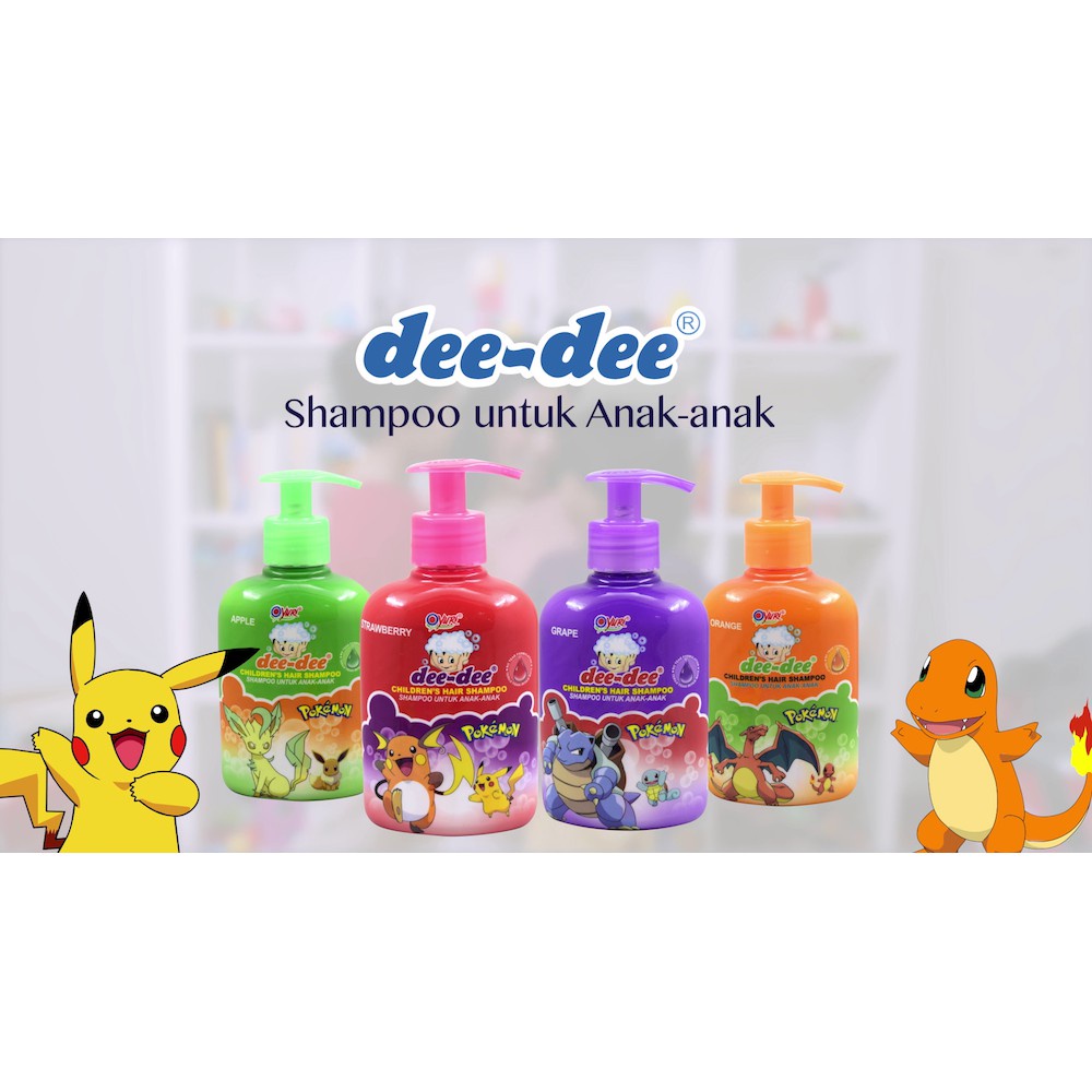 Dee Dee Shampo Kids 250ml/ 125ml/ 45ml/ reffil200ml