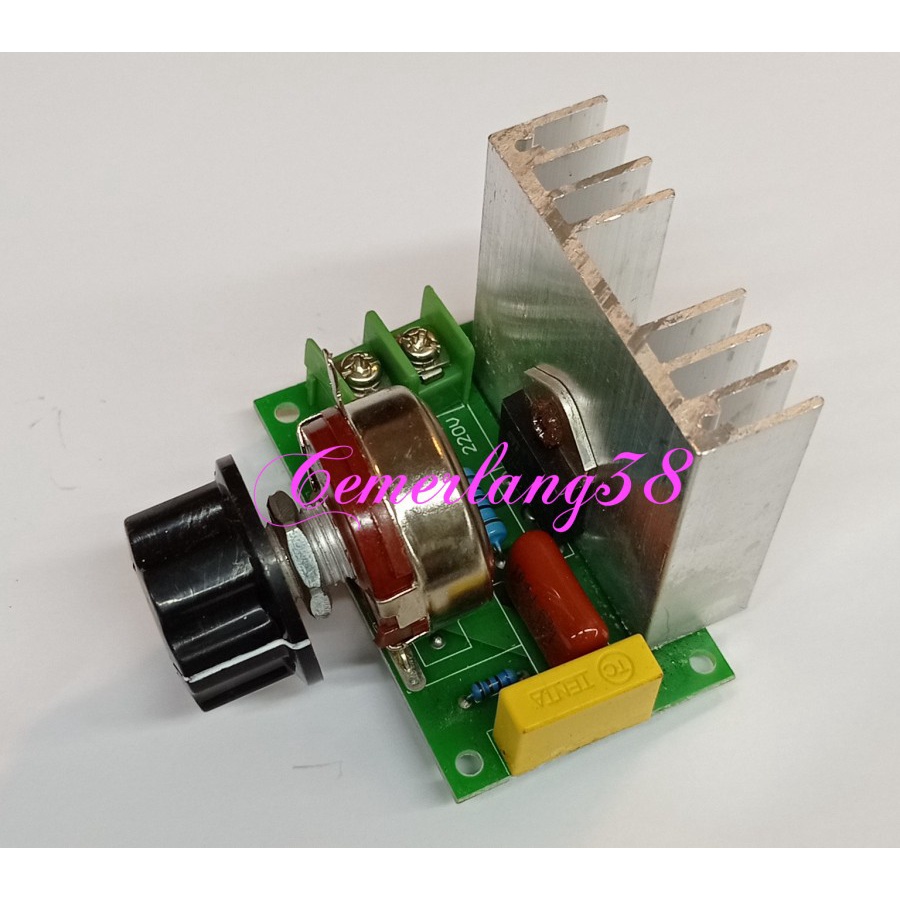 Dimmer AC 220 Volt 4000 Watt NON CASING - AC AC Regulator 4000 Watt