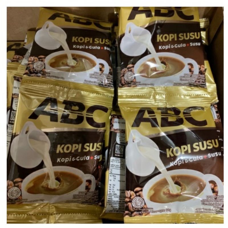 

Kopi ABC Susu (1 renceng isi 10 sachet)
