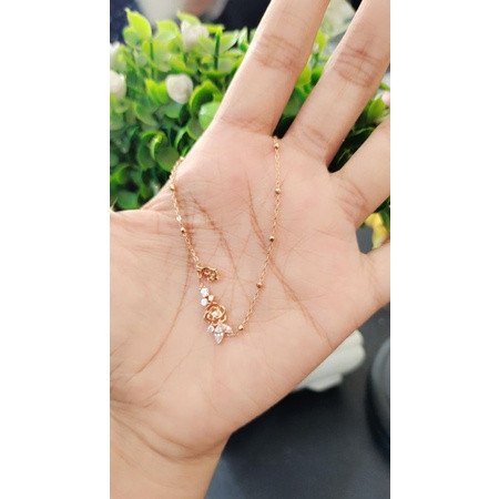 Gelang Mawar Emas 8k