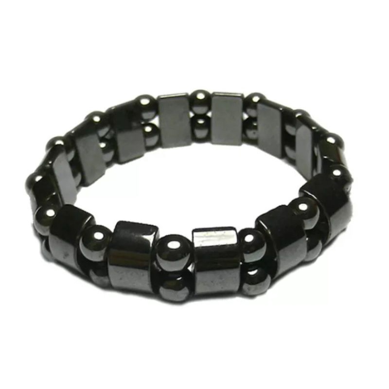 Gelang geometris Berbentuk magnet perawatan kesehatan terapi magnet pria/wanita
