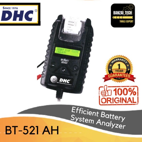 DHC Battery Tester BT-521 AH [ Battery & Electrical System Analyzer ]