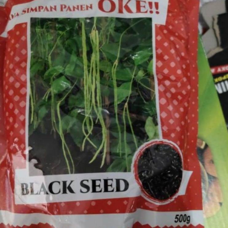 BARANG TERUPDATE TT99 bibit / benih Kacang Panjang Emas BLACK SEED bola dunia 500 gram ♨ 853