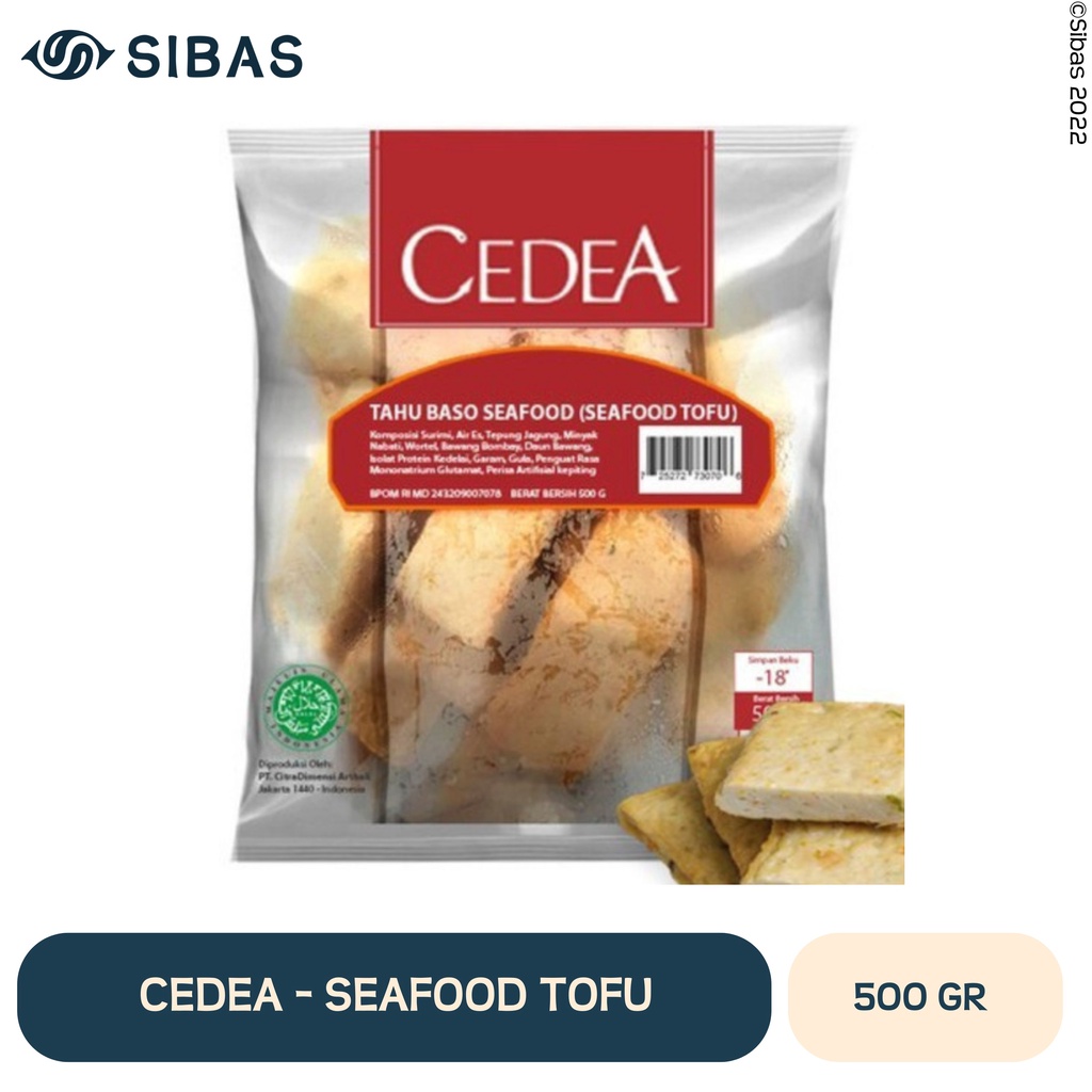

CEDEA Seafood Tofu [500g]