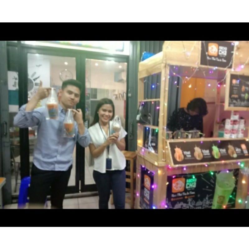 

Rachacha Franchise Paket 50 Bahan Lengkap dengan Gerobak