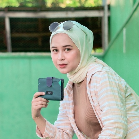 Dompet pouch wanita dompet cewek koin mini wallet dinamican supply