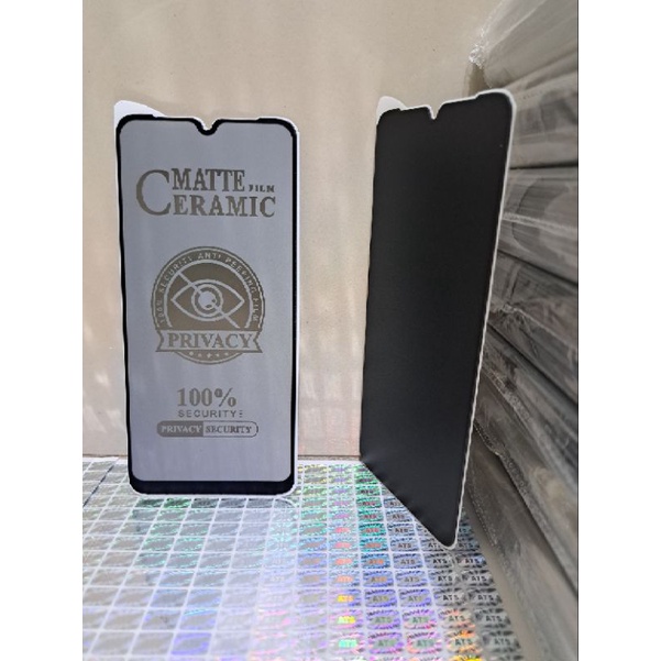 TEMPERED GLASS CERAMIC MATTE PRIVACY / ANTI SPY ( OPPO )