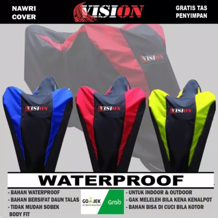 SARUNG PENUTUP MOTOR N-MAX DAN ALL TIPE MOTOR MURAH WATERPROOF