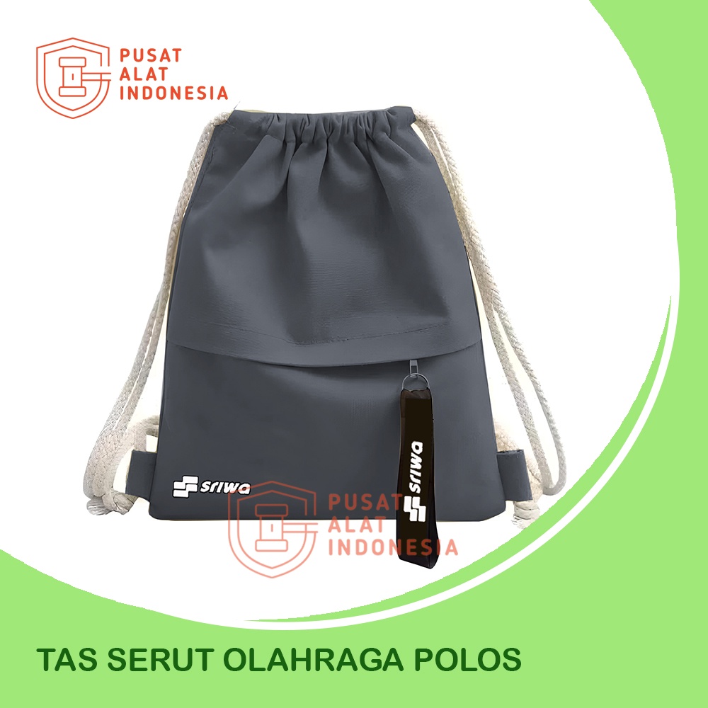 Tas Serut Pria Ransel Polos Olahraga Sr310