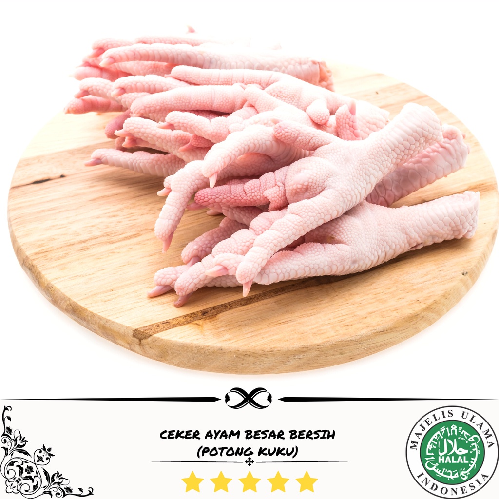 

Ceker Ayam Bersih 1 Kg