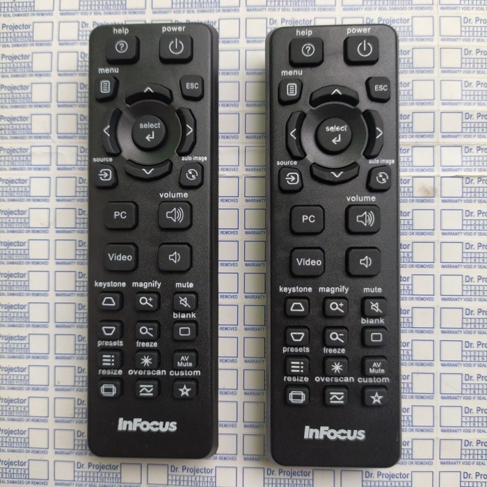 Remote Projector Infocus