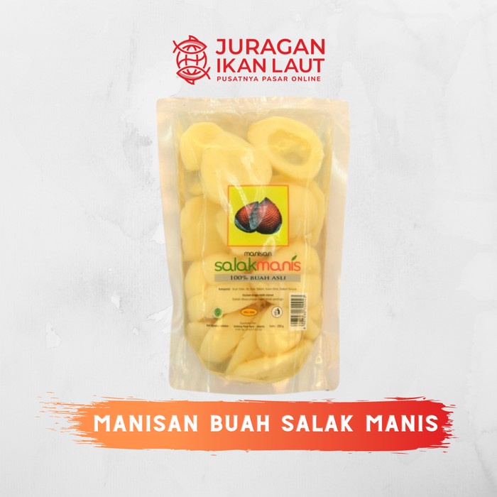 

Manisan Buah Salak Manis Berkualitas - 250 Gram