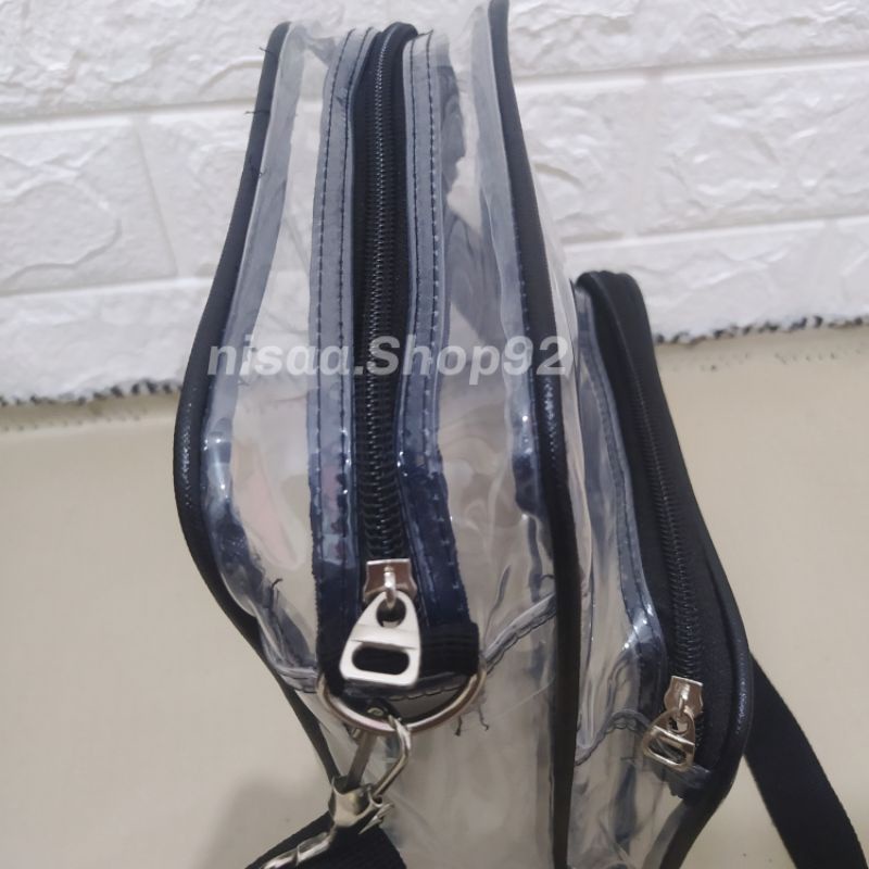 Tas selempang PVC transparan SHG korean style/tas konser