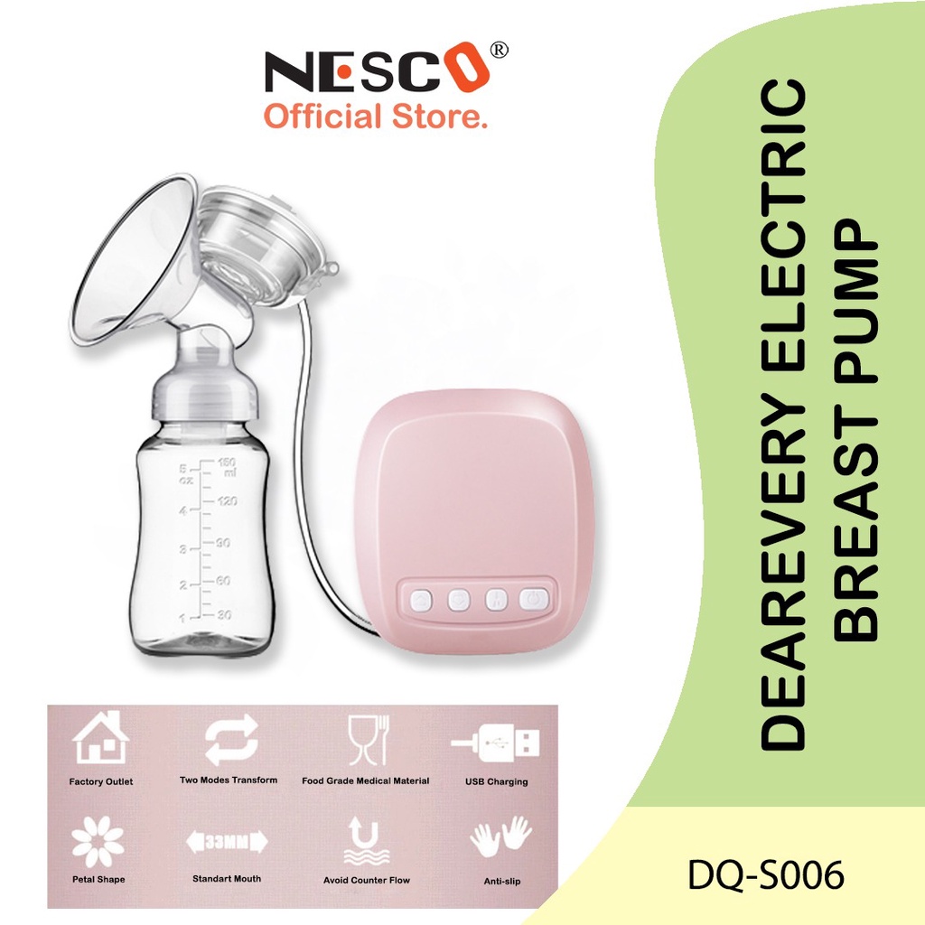 NESCO BREAST PUMP - POMPA ASI (MANUAL &amp; ELECTRIC)