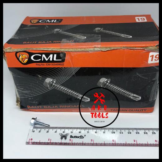 Promo Baut Baja Ringan / Skrup Baja Ringan 10 X 19 "Camel" (1000 Pcs)