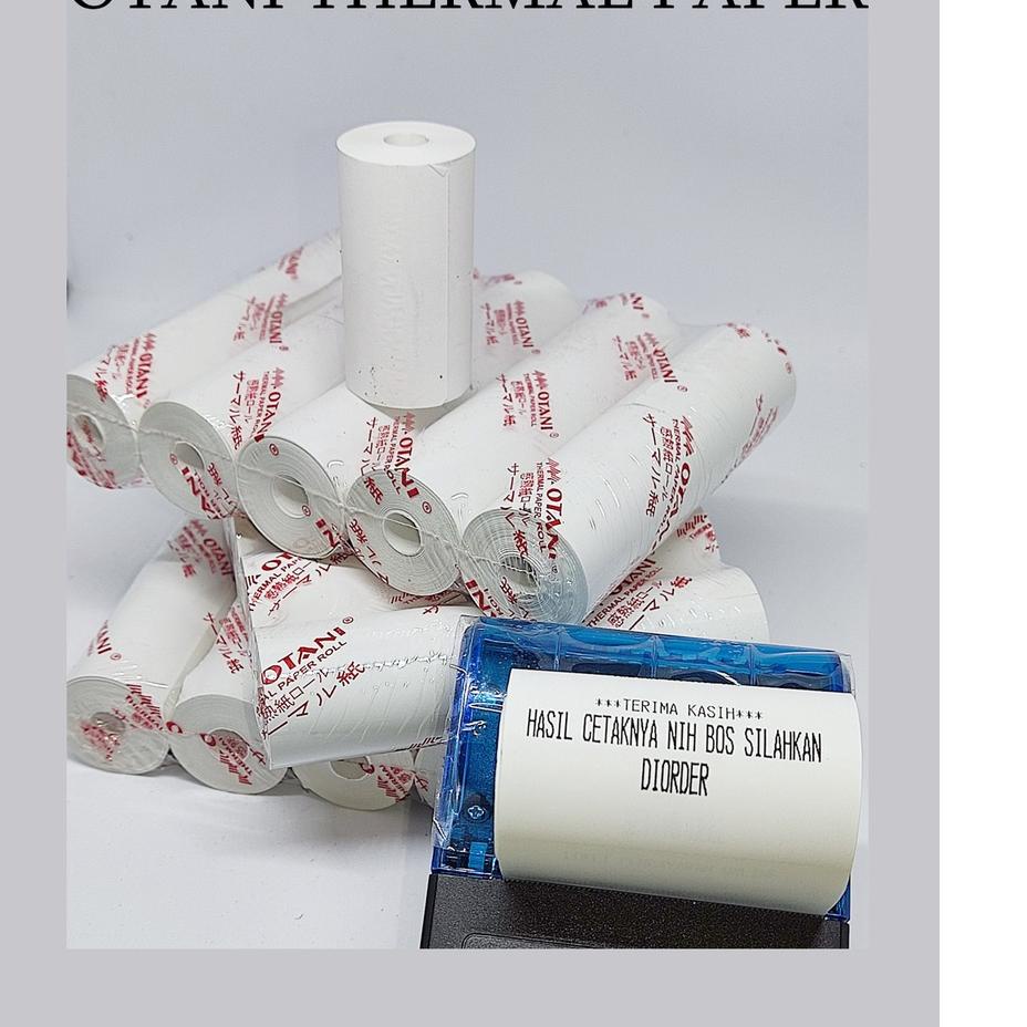 

Flash Sale 4.4 OTANI Kertas Thermal/ Struk/ Kasir/ Bluetooth/ Paper Roll EDC 57x31mm 57x30 PPA4