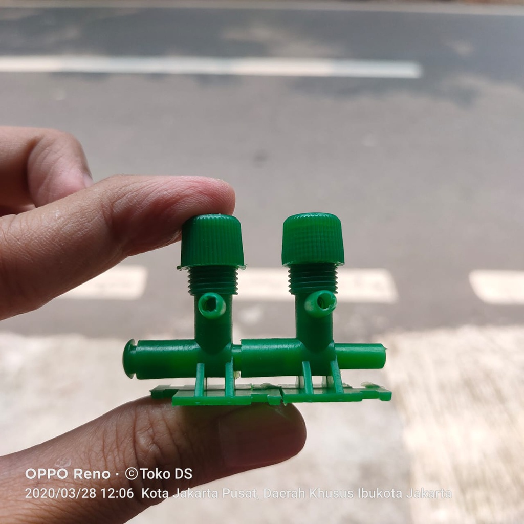 T Selang 2 Lubang - T Kran Selang Aquarium Sambungan Selang Aerator T