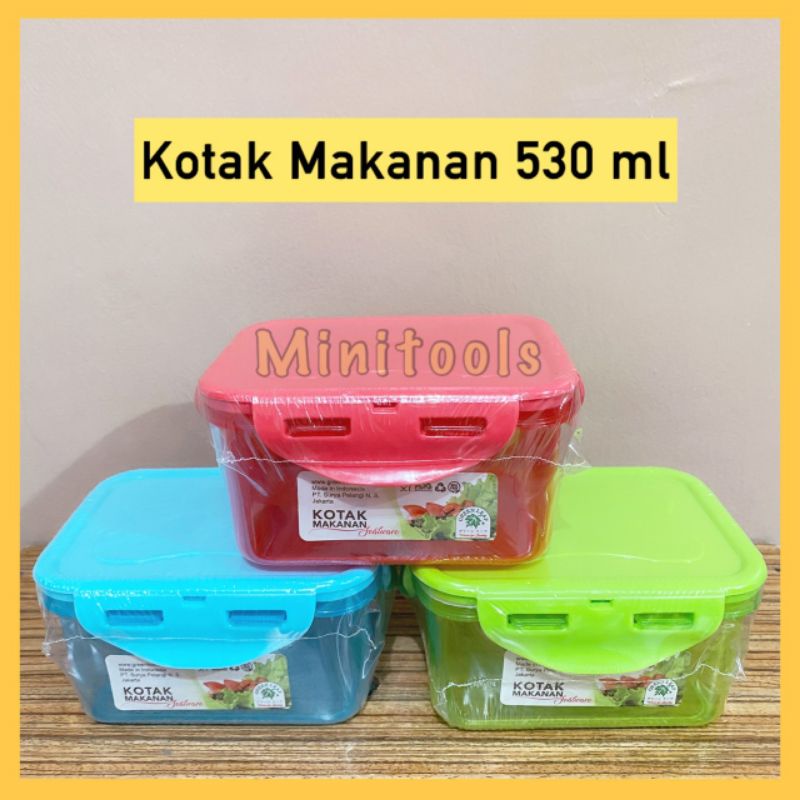 Tempat Makanan Sealware Lock 4 Green Leaf / Sealware Lock 4 530ml / Sealware Lock 4 670ml / Sealware Lock 4 850ml