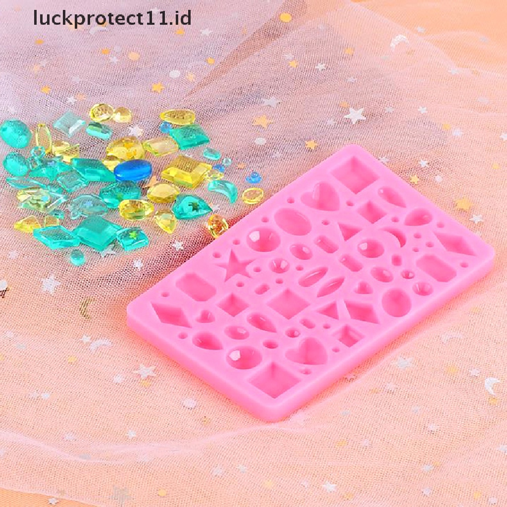 /Fashion Hot// Fashion// 1Pc Cetakan Cabochon Silikon Untuk Membuat Perhiasan Liontin Resin Casg Mould Craft.