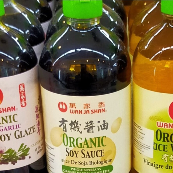 

Wan ja shan organic soy sauce 450ml saus