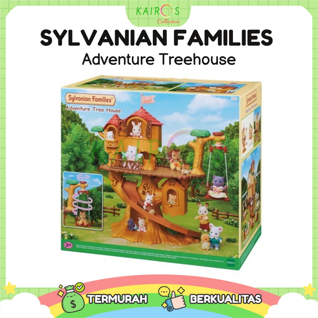 Sylvanian Families Adventure Treehouse