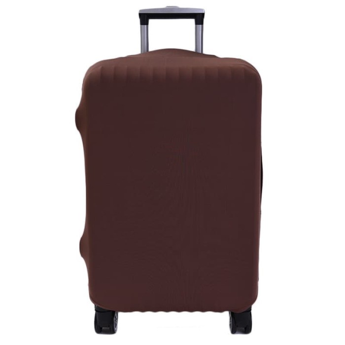 Pelindung Koper Polos Elastis Elastic Luggage Cover Size MEDIUM 22-24&quot;