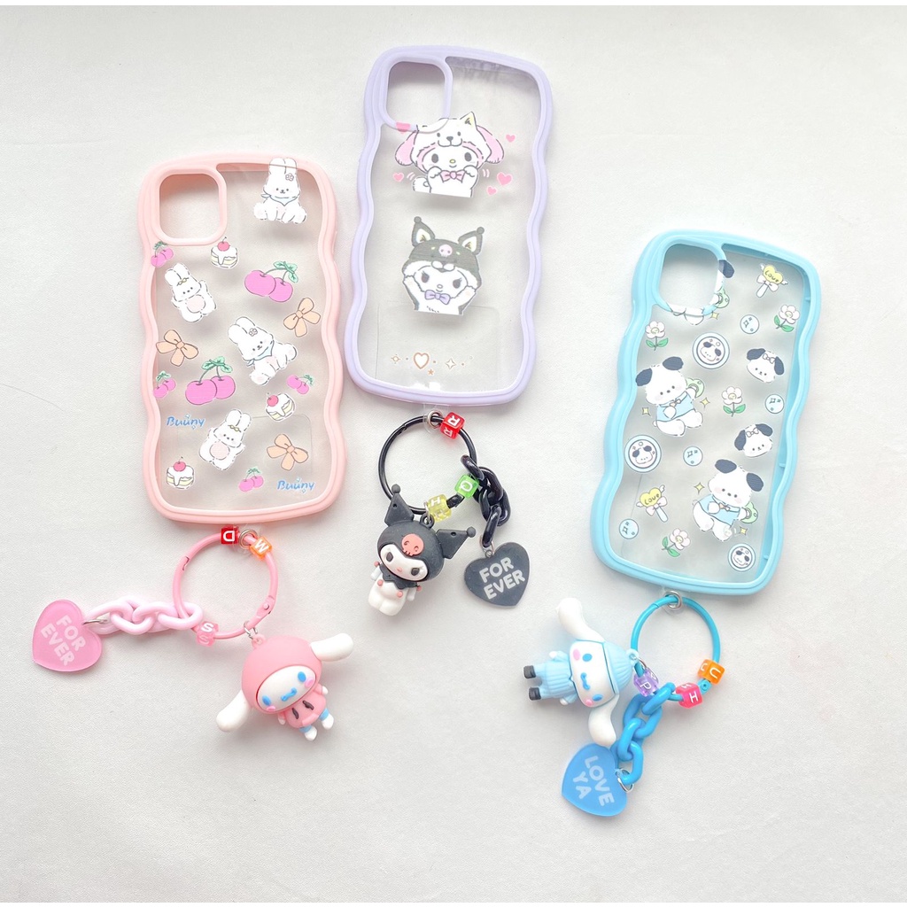 Softcase Motif karakter kitten kitty Casing For Iphone 7+ 8+ Plus X Xs Xr Max 11 12 13 14 Pro Max 14+ 14Plus HH36 DY