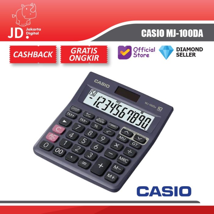 

CASIO MJ-100DA - KALKULATOR #ORIGINAL