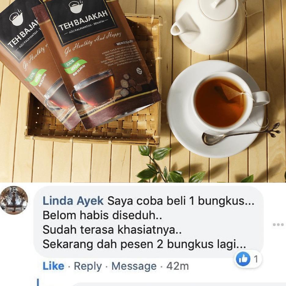 

[SIAP MINUM] Teh Kayu Bajakah Kalimantan Kualitas TERBAIK 100% Herbal Kayu Akar Bajakah Asli - 20 Sachet