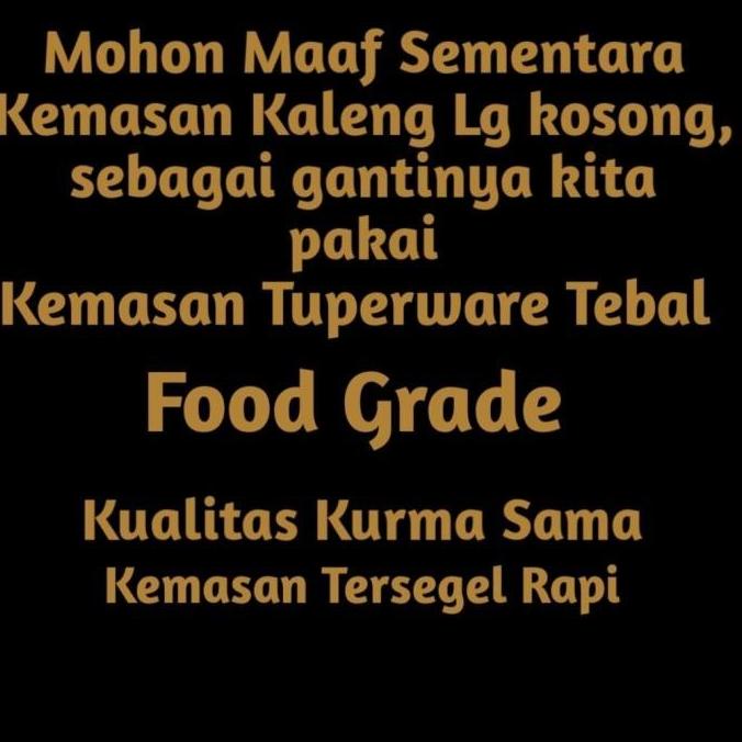 

TERBARU KURMA MEDJOOL PREMIUM ORGANIC 1KG ORIGINAL RTH694GTR