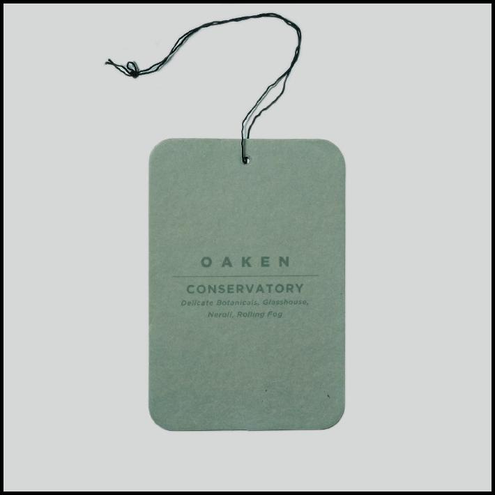 Oaken Lab - Car Tag - Conservatory