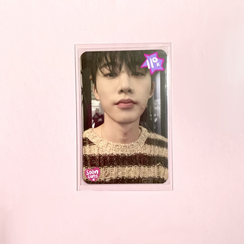 kim hanbin bi photocard pc waterfall album lebah bee