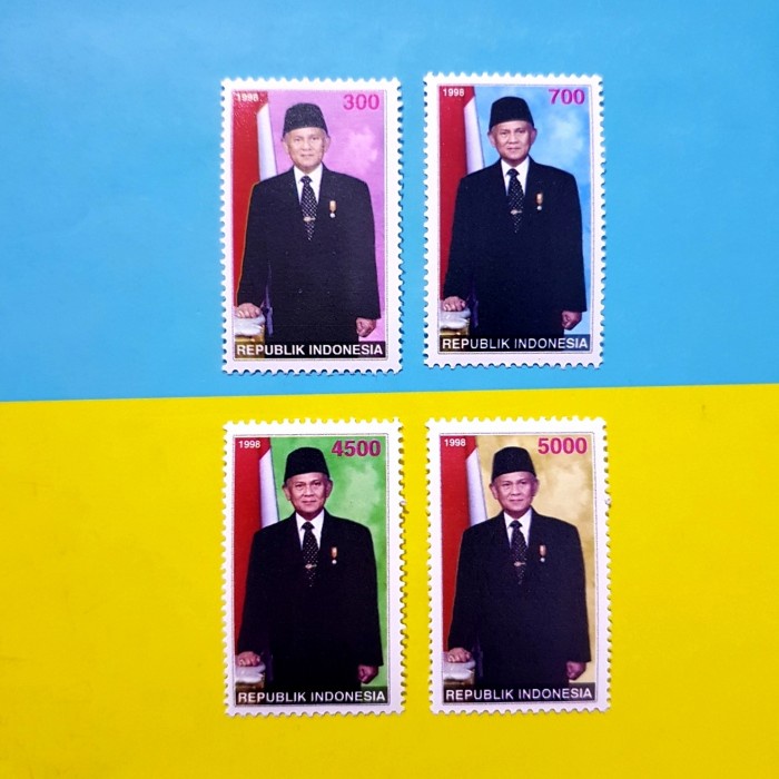 

✨NEW✨ - Perangko/Prangko Indonesia I-545. 1998. Presiden B.J. Habibie