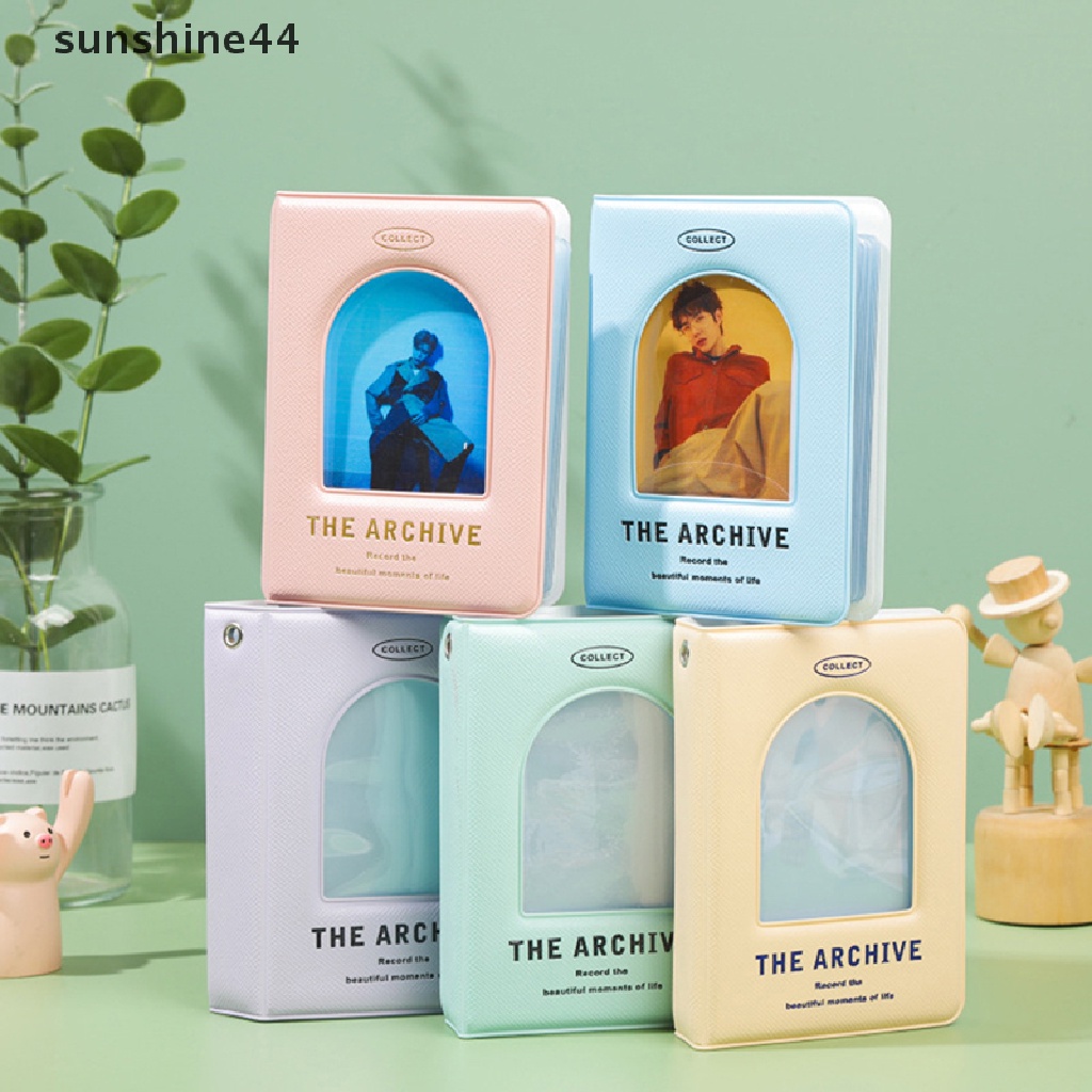 Sunshine Album Foto / Kartu 40 Slot Ukuran 3 &quot;