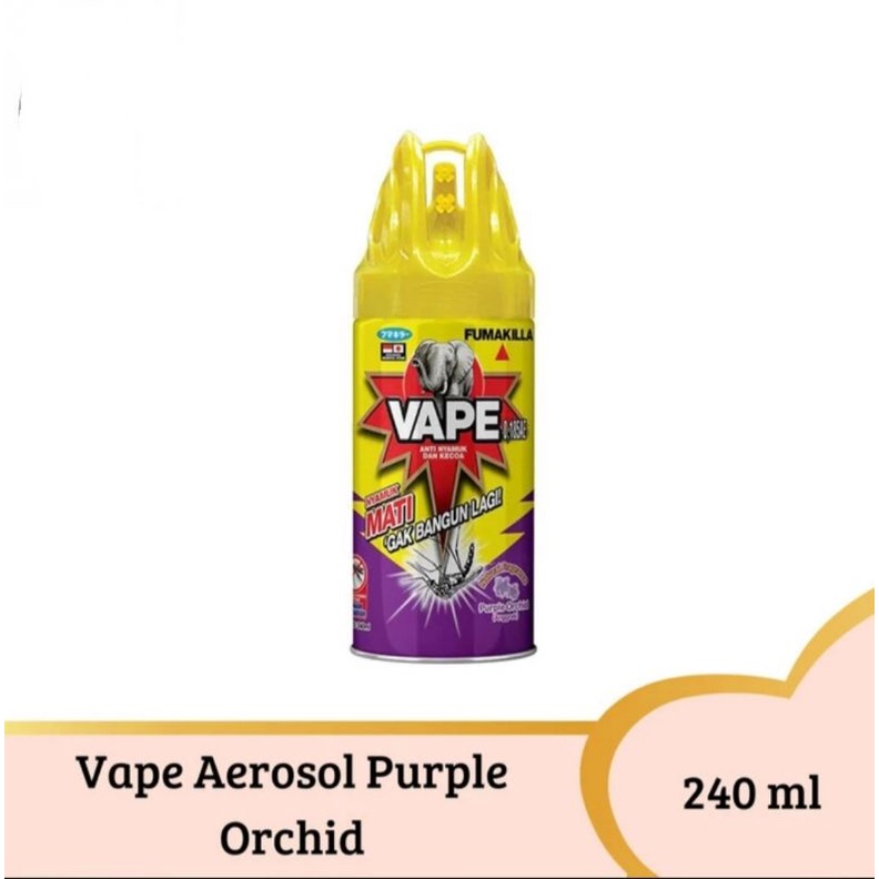 Fumakilla aerosol 240ml purple orchid