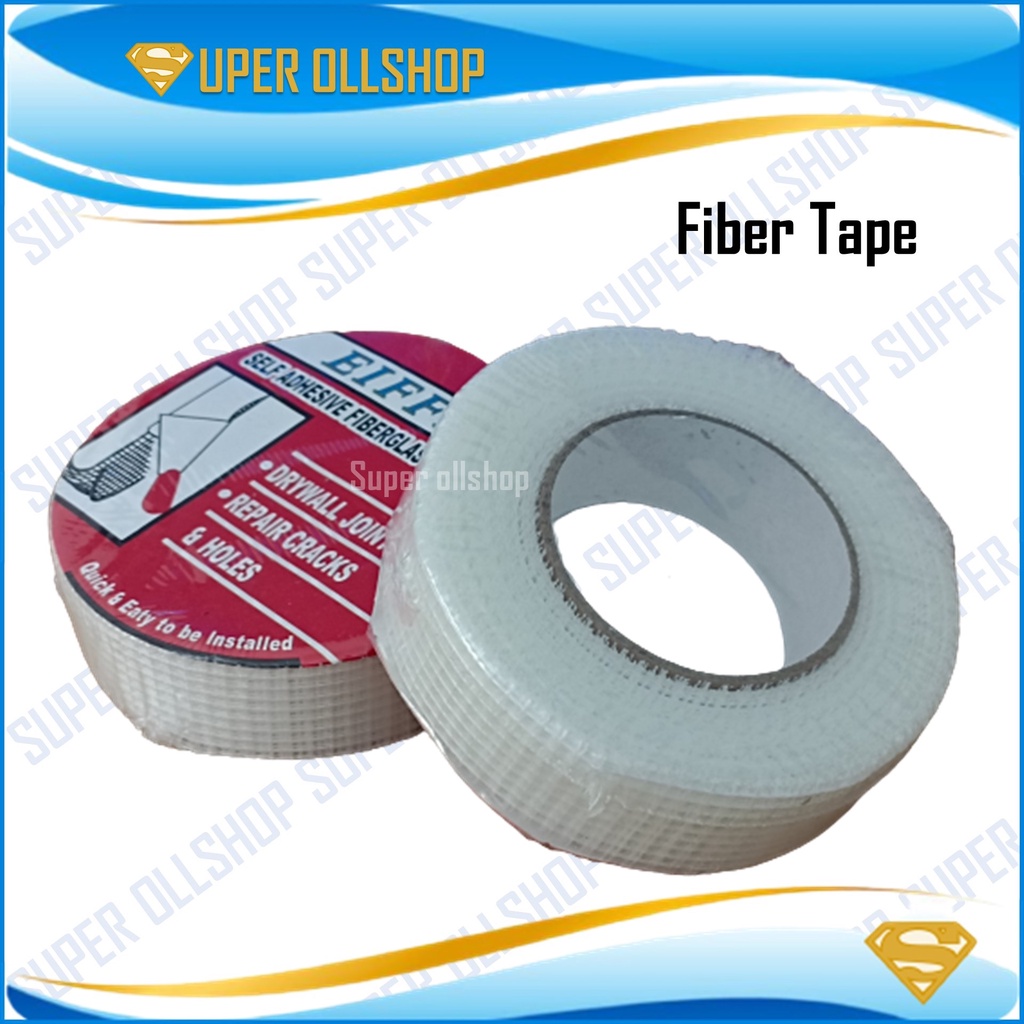 Perban Enternit Kasa Plavon Lem 90gr Kasa Gypsum / Lakban Kasa Lem Perban Gypsum Fiber | Perban Plafon Gipsum